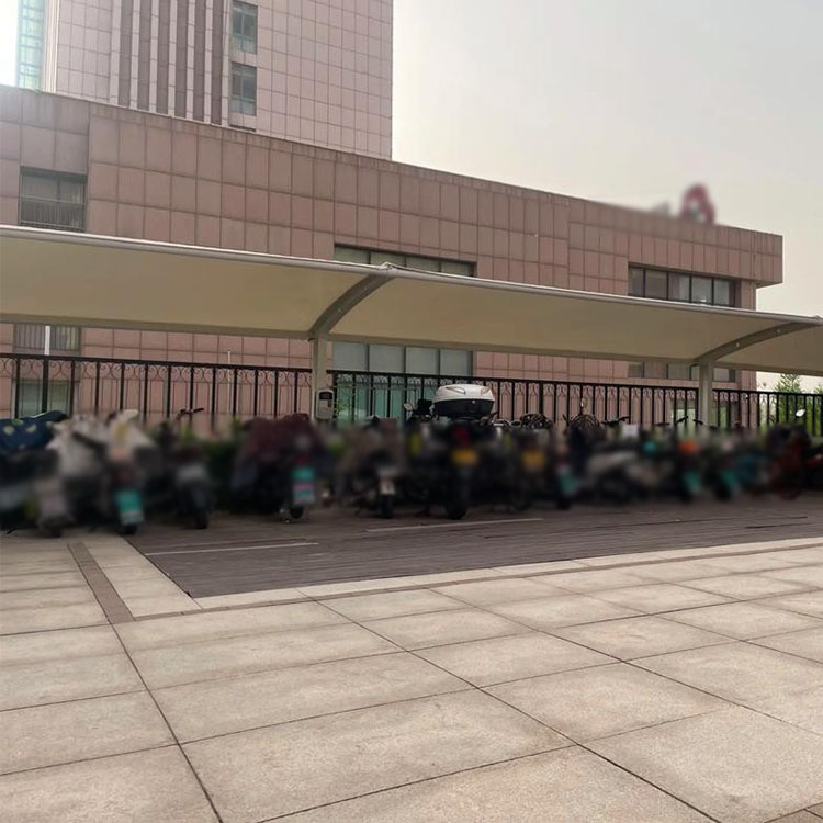 凌海市膜结构电动车棚